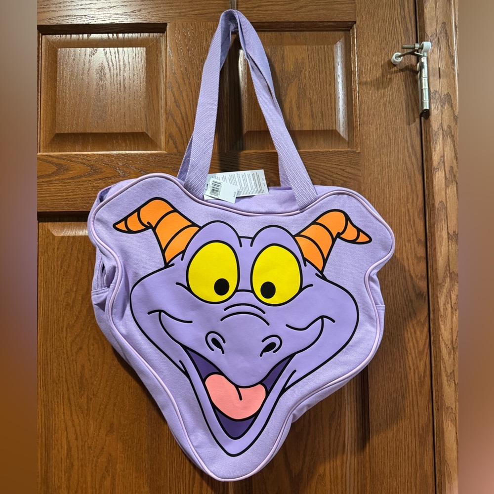 NWT Walt Disney World Figment Face Tote Bag